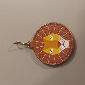 ❤️ Estee Lauder Lion Leather Key Ring Hang Tag